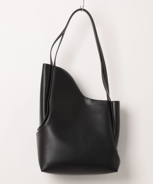 KINO THE KEI（キノザケイ）の「curve basket バッグ KINO THE KEI（トートバッグ・レディース・ブラック/ダークブラウン/ホワイト・フリー）」の22枚目の写真