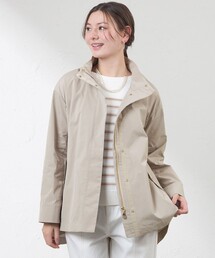 AMACA（アマカ）の「グレースメモリーソフト フード付きコート（トレンチコート）」