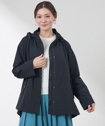 AMACA（アマカ）の「グレースメモリーソフト フード付きコート（トレンチコート）」