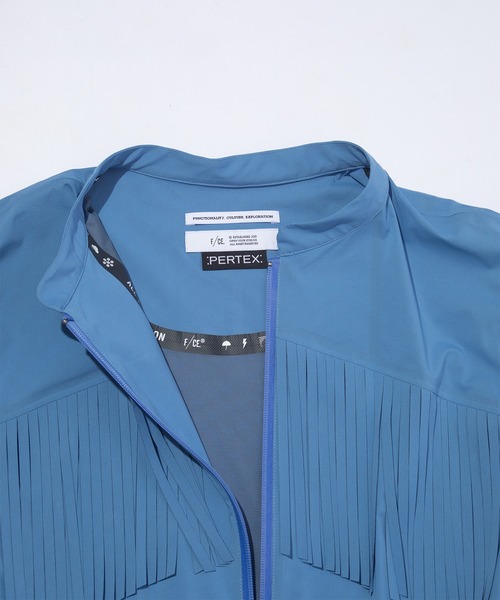 F/CE. (エフシーイー)の「F/CE. PERTEX WATER REPELLENT FRINGE JK / エフシーイー パーテックス ウォーター リペレント フリンジ ジャケット(ナイロンジャケット・メンズ・ブラック・MEDIUM/SMALL/LARGE)」の4枚目の写真