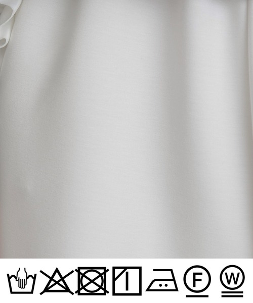 PICCIN PERLA(ピッチンペルラ)の「ポケットフリルジョガーパンツ(その他パンツ・レディース・オフホワイト/ブラック・M/S)」の22枚目の写真