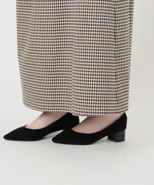 IENA（イエナ）の「THE M ギャザーネックワンピース（ワンピース・レディース・ベージュ系その他・36/38）」の6枚目の写真