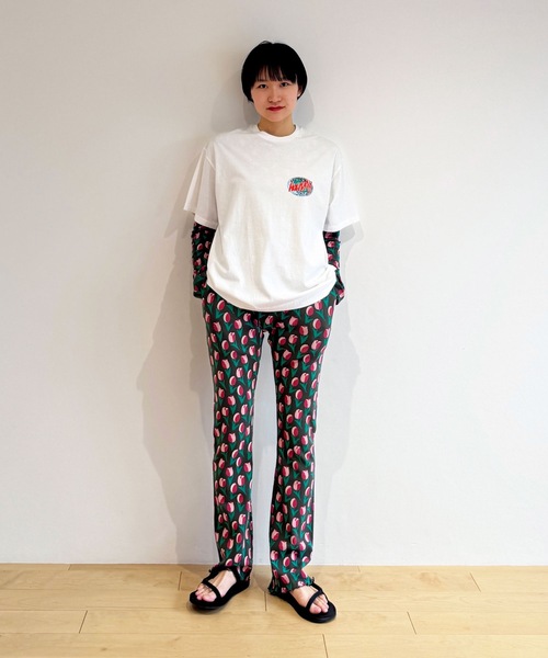 HOLIDAY（ホリデイ）の「SUPER RIB PADDED SHOULDER CREW-NECK L/S TOPS (TULIP) スーパーリブパディッドショルダークルーネックロングスリーブトップス (チューリップ)（Tシャツ/カットソー・レディース・チャコールグレー・ONE SIZE）」の14枚目の写真