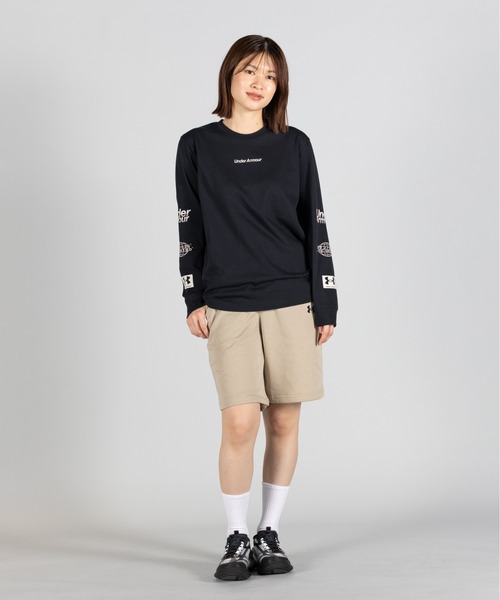 UNDER ARMOUR(アンダーアーマー)の「UAヘビーウエイト グラフィック ロングスリーブ Tシャツ(ライフスタイル/メンズ)(Tシャツ/カットソー・メンズ・ブラック・L/XL/3XL/M/S/2XL)」の13枚目の写真