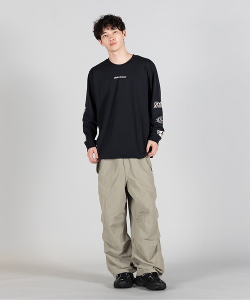 UNDER ARMOUR(アンダーアーマー)の「UAヘビーウエイト グラフィック ロングスリーブ Tシャツ(ライフスタイル/メンズ)(Tシャツ/カットソー・メンズ・ブラック・L/XL/3XL/M/S/2XL)」の19枚目の写真