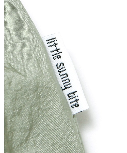 Little sunny bite(リトルサニーバイト)の「【RES】【Little sunny bite 】Nylon frill dress(ワンピース・レディース・ブラック/オレンジ/グリーン・SMALL)」の17枚目の写真