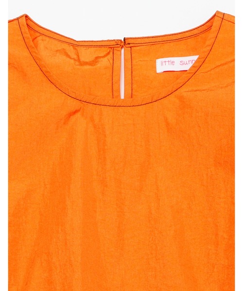 Little sunny bite(リトルサニーバイト)の「【RES】【Little sunny bite 】Nylon frill dress(ワンピース・レディース・ブラック/オレンジ/グリーン・SMALL)」の22枚目の写真