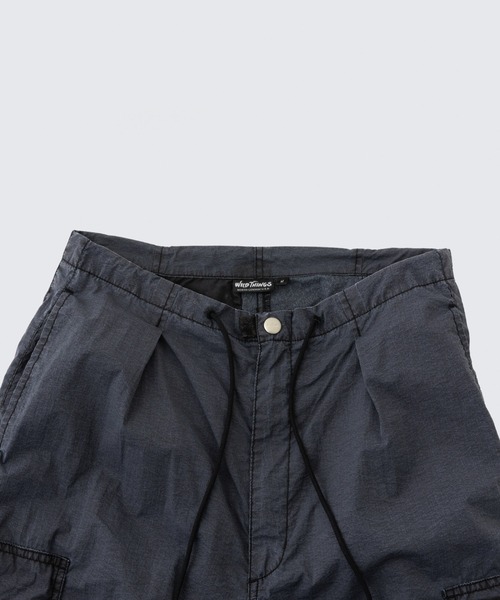 WILD THINGS(ワイルドシングス)の「ダブルダイナイロンカーゴパンツ│DOUBLE DYED NYLON CARGO PANTS(その他パンツ・メンズ・ホワイト系その他/グレー系カモフラージュ/オリーブ/ブラック・XL/M/L/S)」の9枚目の写真