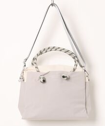［ALTROSE/アルトローズ］2WAY ロープハンドル ボックス ミニトート/ショルダーバッグ【500mlペットボトル対応】