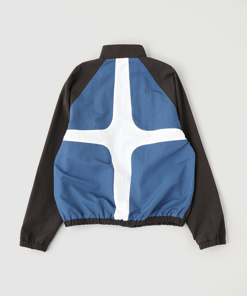 PULP/417EDIFICE(パルプフォーワンセブンエディフィス)の「SPECIAL GUEST / スペシャルゲスト RIPSTOP TRACK JACKET(ナイロンジャケット・メンズ・ネイビー・LARGE/MEDIUM)」の2枚目の写真