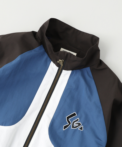 PULP/417EDIFICE(パルプフォーワンセブンエディフィス)の「SPECIAL GUEST / スペシャルゲスト RIPSTOP TRACK JACKET(ナイロンジャケット・メンズ・ネイビー・LARGE/MEDIUM)」の3枚目の写真