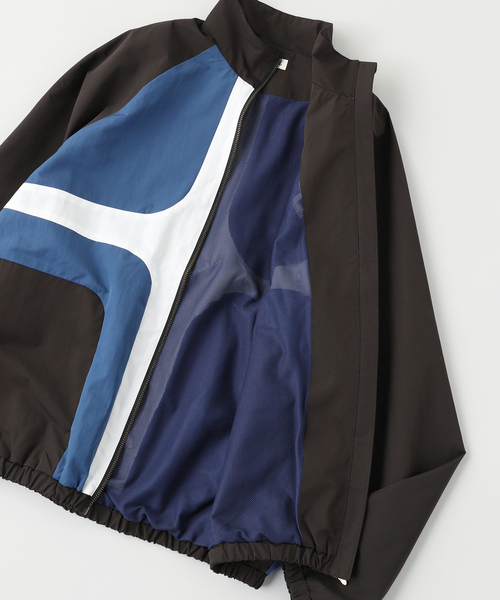 PULP/417EDIFICE(パルプフォーワンセブンエディフィス)の「SPECIAL GUEST / スペシャルゲスト RIPSTOP TRACK JACKET(ナイロンジャケット・メンズ・ネイビー・LARGE/MEDIUM)」の5枚目の写真