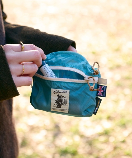 COBMASTER(コブマスター)の「【COBMASTER】3P POPO POUCH S / コブマスター ポポ ポーチ Sサイズ / ジップウォレット(ポーチ・メンズ・ブラック/ミント/ブルー系その他/パープル/テラコッタ・FREE)」の4枚目の写真