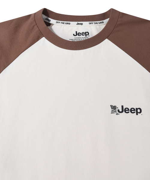 JEEP（ジープ）の「USA JEEP ラグランロングスリーブTシャツ (JR5TSU064BR)（Tシャツ/カットソー・レディース・その他・SMALL/MEDIUM/LARGE/X-LARGE/2XL）」の4枚目の写真