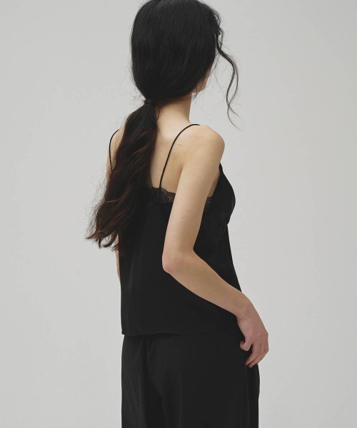 TODAYFUL(トゥデイフル)の「TODAYFUL Satin Lace Camisole サテンレースキャミソール/12610431(キャミソール・レディース・ブラック/ミント/アイボリー・ONE SIZE)」の8枚目の写真