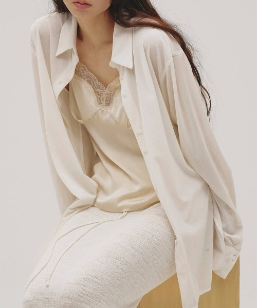 TODAYFUL(トゥデイフル)の「TODAYFUL Satin Lace Camisole サテンレースキャミソール/12610431(キャミソール・レディース・ブラック/ミント/アイボリー・ONE SIZE)」の12枚目の写真