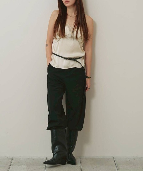 TODAYFUL(トゥデイフル)の「TODAYFUL Satin Lace Camisole サテンレースキャミソール/12610431(キャミソール・レディース・ブラック/ミント/アイボリー・ONE SIZE)」の19枚目の写真