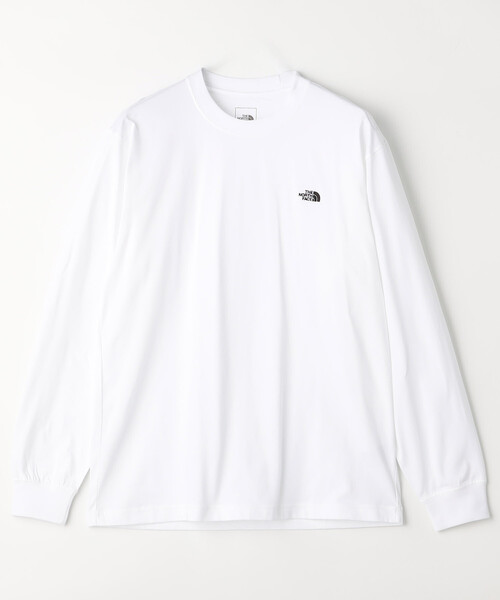 FREAK'S STORE（フリークスストア）の「限定展開 THE NORTH FACE/ザ・ノース・フェイス ロングスリーブフラッシュドライヌプシコットンティー（メンズ） / 長袖Tシャツ（Tシャツ/カットソー・メンズ・グレー/ブラック/ホワイト・LARGE/X-LARGE/SMALL/MEDIUM）」の12枚目の写真