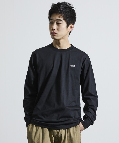 FREAK'S STORE（フリークスストア）の「限定展開 THE NORTH FACE/ザ・ノース・フェイス ロングスリーブフラッシュドライヌプシコットンティー（メンズ） / 長袖Tシャツ（Tシャツ/カットソー・メンズ・グレー/ブラック/ホワイト・LARGE/X-LARGE/SMALL/MEDIUM）」の19枚目の写真