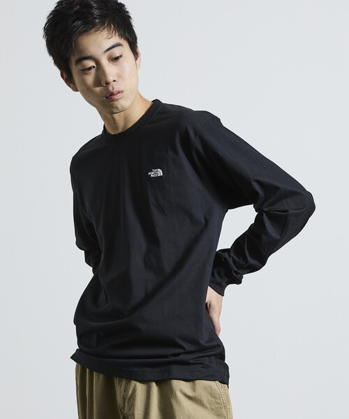 FREAK'S STORE（フリークスストア）の「限定展開 THE NORTH FACE/ザ・ノース・フェイス ロングスリーブフラッシュドライヌプシコットンティー（メンズ） / 長袖Tシャツ（Tシャツ/カットソー・メンズ・グレー/ブラック/ホワイト・LARGE/X-LARGE/SMALL/MEDIUM）」の20枚目の写真