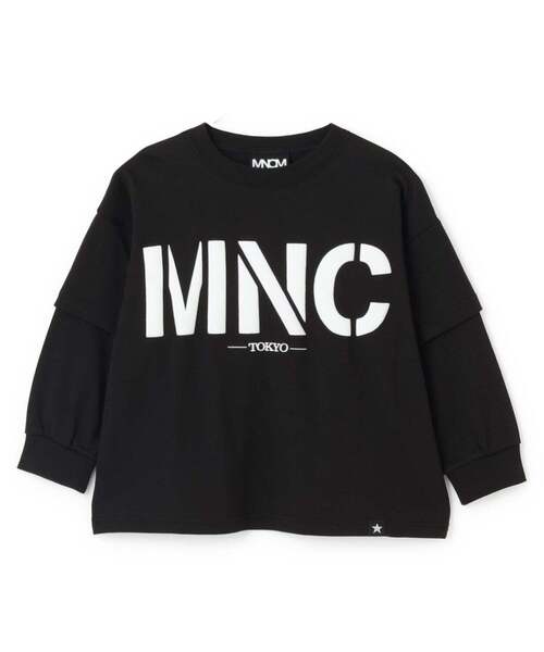 b・ROOM(ビールーム)の「【防汚・速乾・型崩れしない】フェイクレイヤードTシャツ【MNCM】【子供服】【キッズ】【男の子】【女の子】(Tシャツ/カットソー・キッズ・アイボリー/チャコール/カーキ/ブラック・110cm/130cm/120cm/140cm/150cm)」の13枚目の写真