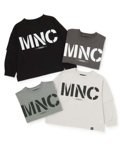 b・ROOM(ビールーム)の「【防汚・速乾・型崩れしない】フェイクレイヤードTシャツ【MNCM】【子供服】【キッズ】【男の子】【女の子】(Tシャツ/カットソー・キッズ・アイボリー/チャコール/カーキ/ブラック・110cm/130cm/120cm/140cm/150cm)」の21枚目の写真