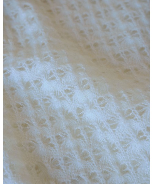 anuke（アンヌーク）の「Pattern Knit Skirt（スカート・レディース・アイボリー/グレー・FREE）」の15枚目の写真