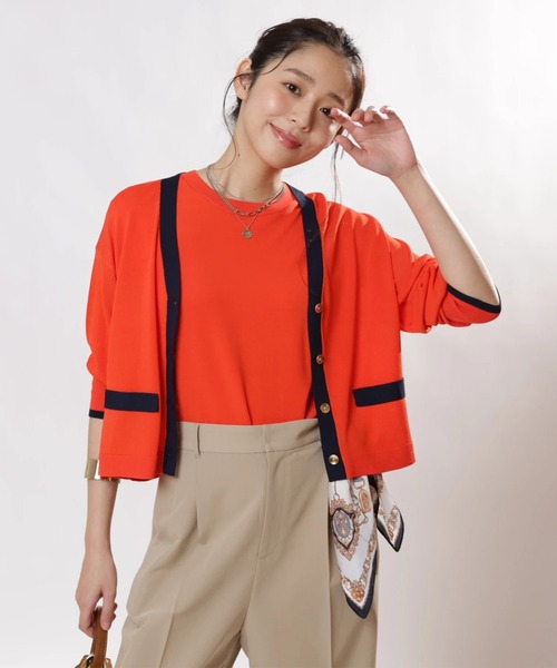 JUSGLITTY ジャスグリッティー　シアーカーデアンサンブル JUSGLITTY（ジャスグリッティー）の「ポイントシアーカーデ