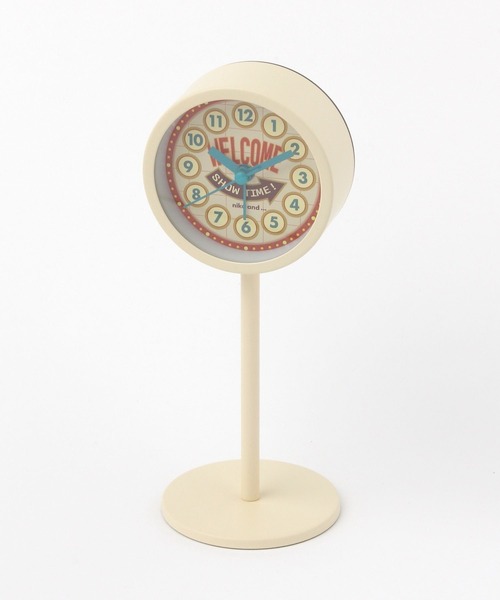 niko and...(ニコアンド)の「ポールクロック(置時計・レディース・ブラック/アイボリー・0)」の5枚目の写真