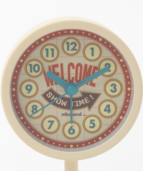 niko and...(ニコアンド)の「ポールクロック(置時計・レディース・ブラック/アイボリー・0)」の15枚目の写真