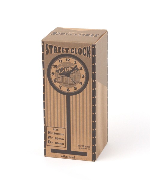 niko and...(ニコアンド)の「ポールクロック(置時計・レディース・ブラック/アイボリー・0)」の18枚目の写真