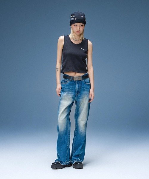 X-girl(エックスガール)の「RHINESTONE CURSIVE LOGO NECKLACE(ネックレス・レディース・シルバー・ONE SIZE)」の16枚目の写真