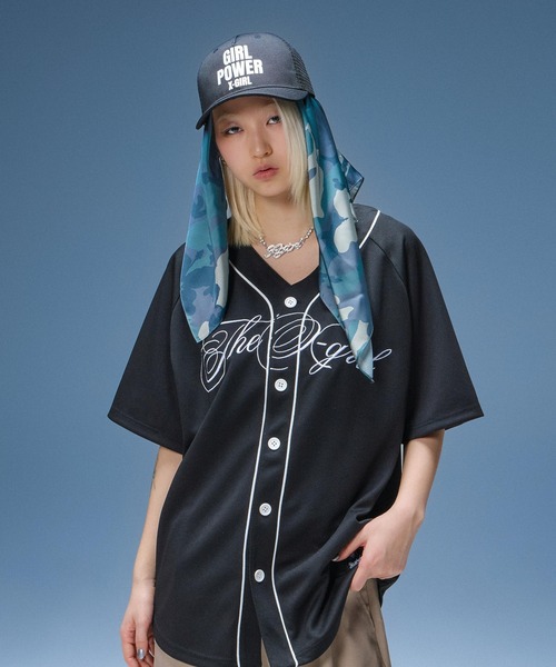X-girl(エックスガール)の「RHINESTONE CURSIVE LOGO NECKLACE(ネックレス・レディース・シルバー・ONE SIZE)」の18枚目の写真