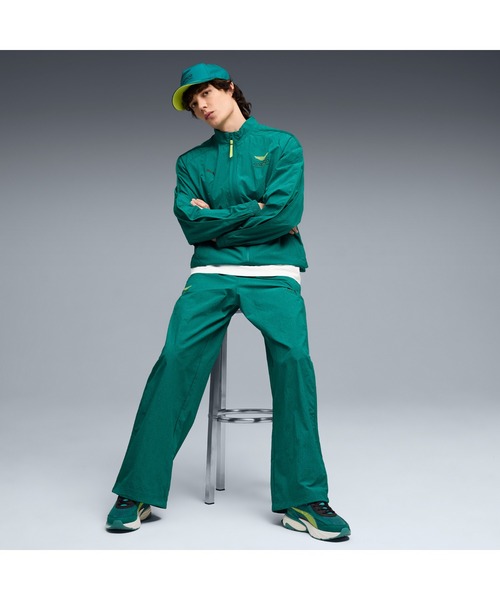 PUMA(プーマ)の「PUMA プーマ メンズ PUMA x アストン マーティン アラムコ F1 チーム ライフス(ジャージ・メンズ・ライトグリーン/ブラック・X-SMALL/MEDIUM/LARGE/X-LARGE/SMALL)」の8枚目の写真