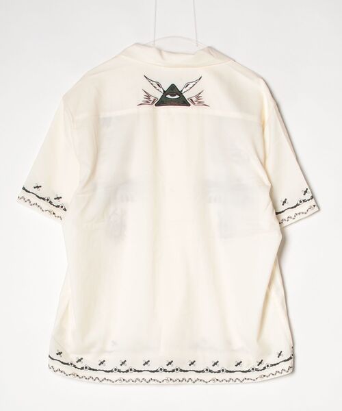 ROARK REVIVAL(ロアークリバイバル)の「【ROARK】"AUGS PALM" GONZO S/S(シャツ/ブラウス・メンズ・ホワイト・MEDIUM)」の3枚目の写真