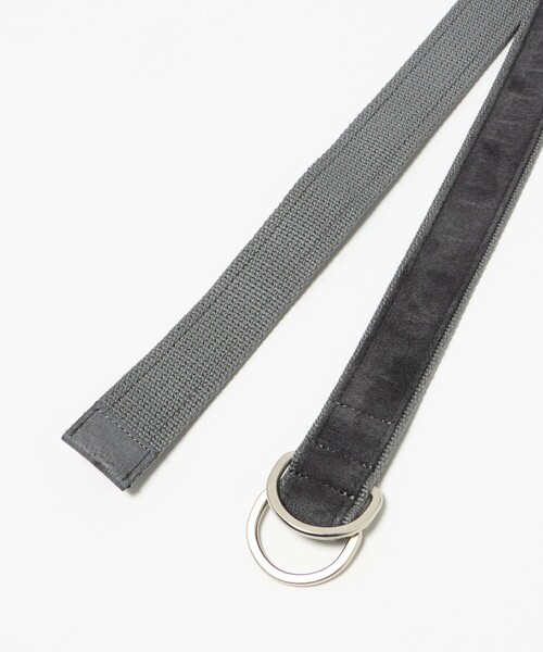 hobo（ホーボー）の「＜hobo＞ダブル リング ベルト（ベルト・メンズ・ダークグレー・FREE）」の4枚目の写真