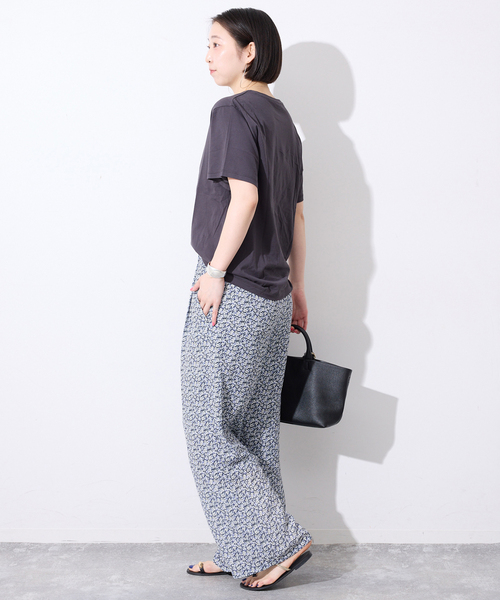 SLOBE IENA(スローブイエナ)の「《36サイズのみWEB限定》Blue Flowerパンツ(その他パンツ・レディース・ブルー系その他・38/40/36)」の11枚目の写真