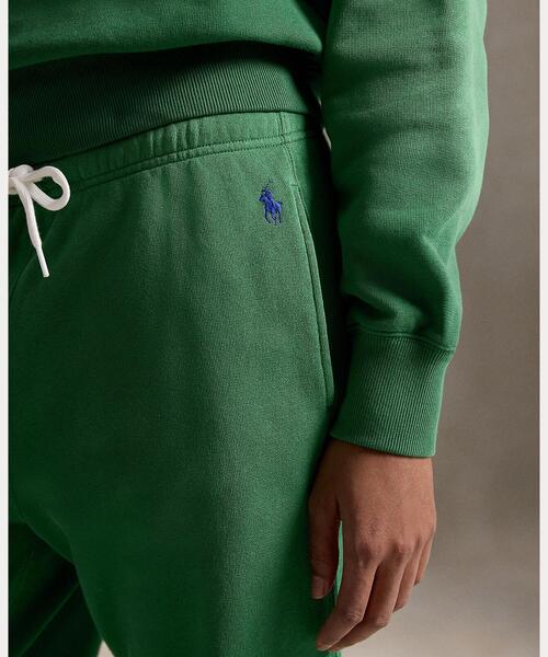 POLO RALPH LAUREN(ポロ ラルフ ローレン)の「ライトウェイト フリース ドローストリング スウェットパンツ(スウェットパンツ・レディース・グリーン・S/XS/XXS)」の7枚目の写真