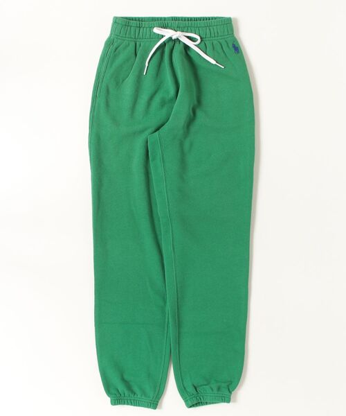 POLO RALPH LAUREN(ポロ ラルフ ローレン)の「ライトウェイト フリース ドローストリング スウェットパンツ(スウェットパンツ・レディース・グリーン・S/XS/XXS)」の2枚目の写真