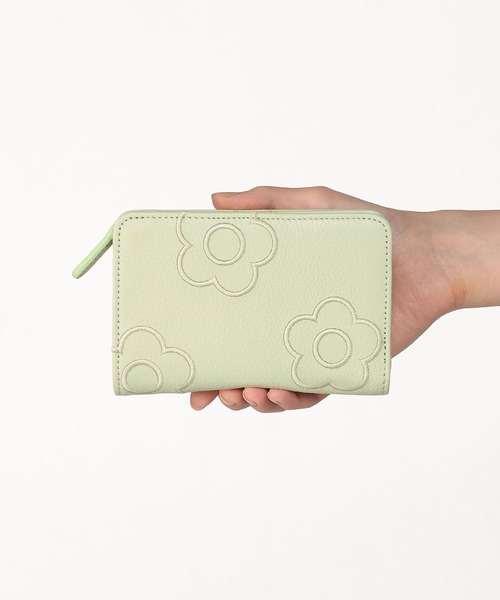 セール】MARY QUANT｜マリークワント（レディース）の財布（グリーン