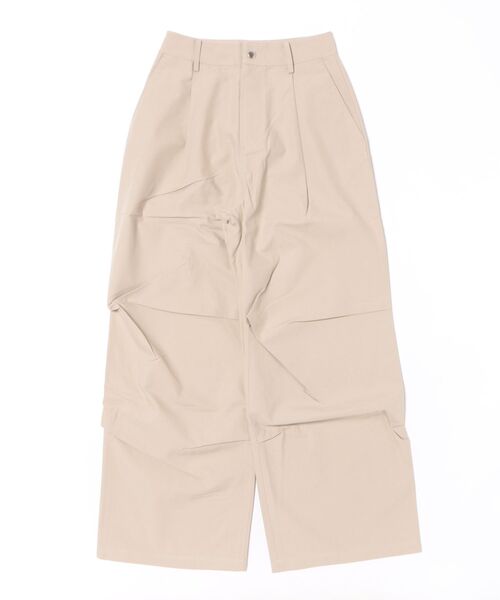 SHEL’TTER（シェルター）の「[IF]COTTON LINE PANTS（その他パンツ・レディース・ベージュ/ブラック・SMALL/MEDIUM）」の2枚目の写真