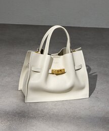 La boutique BonBon | 【ヴィオラドーロ】イタリアンWフェイス型押しレザートート(トートバッグ)