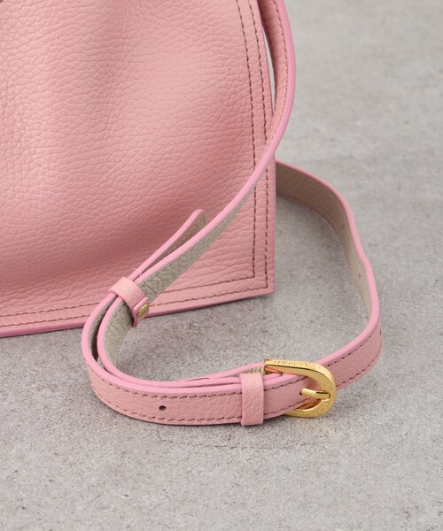 La boutique BonBon（ラブティックボンボン）の「【ヴィオラドーロ】イタリアンWフェイス型押しレザートート（トートバッグ・レディース・ピンク/ライトグレー/サックスブルー/グレー系その他・FREE）」の12枚目の写真