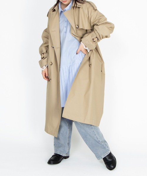 PUNYUS（プニュズ）の「トレンチコート（トレンチコート・レディース・カーキ/ベージュ・2/1/5/4/3）」の8枚目の写真
