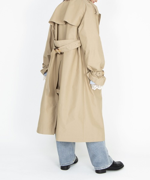 PUNYUS（プニュズ）の「トレンチコート（トレンチコート・レディース・カーキ/ベージュ・2/1/5/4/3）」の9枚目の写真