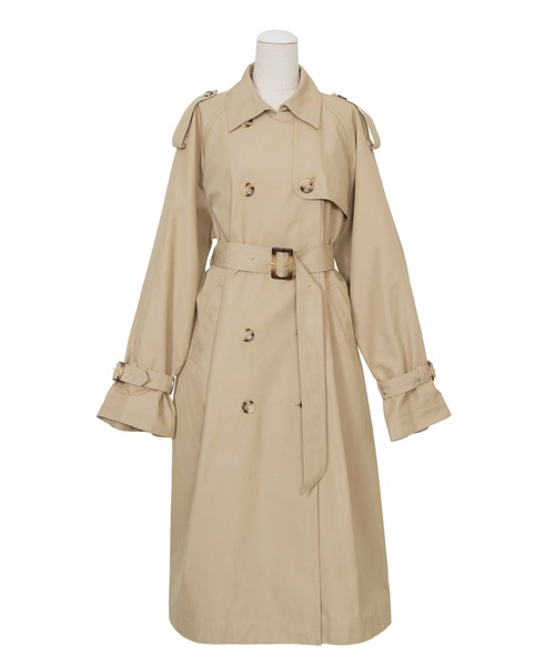 PUNYUS（プニュズ）の「トレンチコート（トレンチコート・レディース・カーキ/ベージュ・2/1/5/4/3）」の13枚目の写真