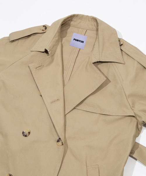 PUNYUS（プニュズ）の「トレンチコート（トレンチコート・レディース・カーキ/ベージュ・2/1/5/4/3）」の17枚目の写真