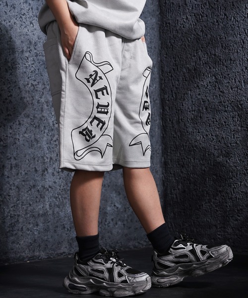 1111clothing(ワンフォークロージング)の「【セットアップ可能】ブラッシュポンチ ショートパンツ / Brush Punch Shorts(その他パンツ・メンズ・アイボリー/ライトグレー/チャコールグレー・L/M)」の3枚目の写真