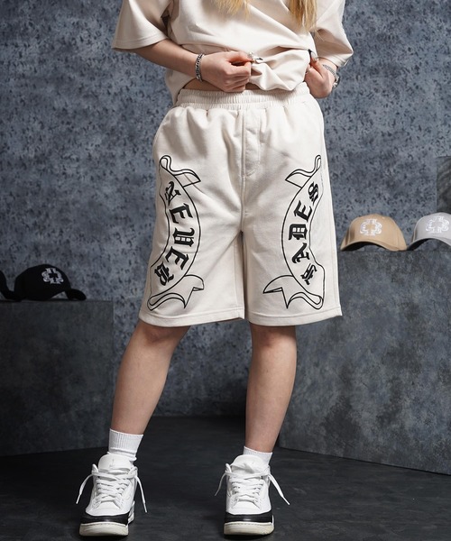 1111clothing(ワンフォークロージング)の「【セットアップ可能】ブラッシュポンチ ショートパンツ / Brush Punch Shorts(その他パンツ・メンズ・アイボリー/ライトグレー/チャコールグレー・L/M)」の7枚目の写真