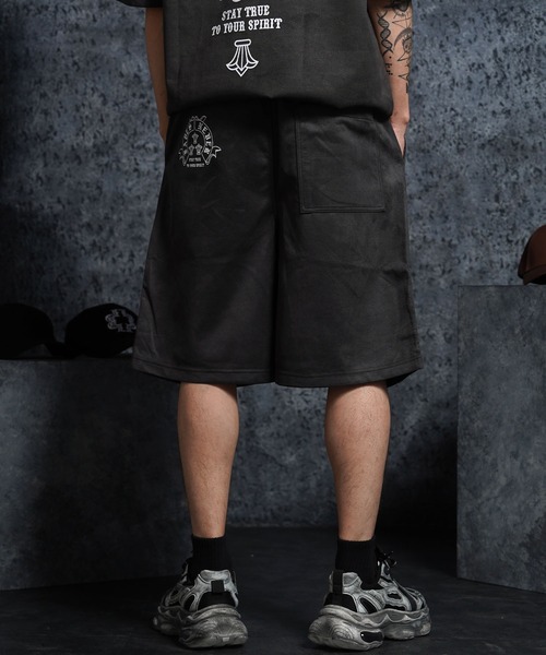 1111clothing(ワンフォークロージング)の「【セットアップ可能】ブラッシュポンチ ショートパンツ / Brush Punch Shorts(その他パンツ・メンズ・アイボリー/ライトグレー/チャコールグレー・L/M)」の19枚目の写真